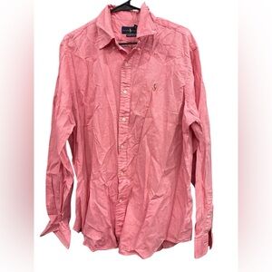 Ralph Lauren Pink Casual Button Down Shirt